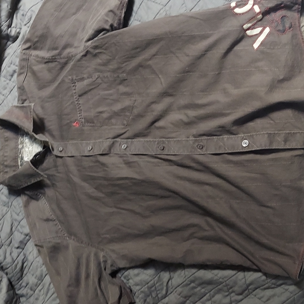 Volcom button up shirt men's medium